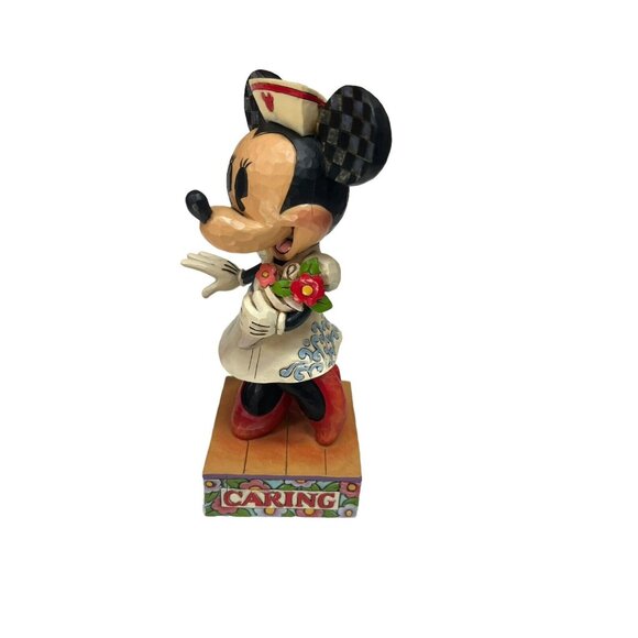 Disney Traditions Minnie Mouse Caring is Contagious Figurine Enesco Jim Shore - Picture 2 of 9